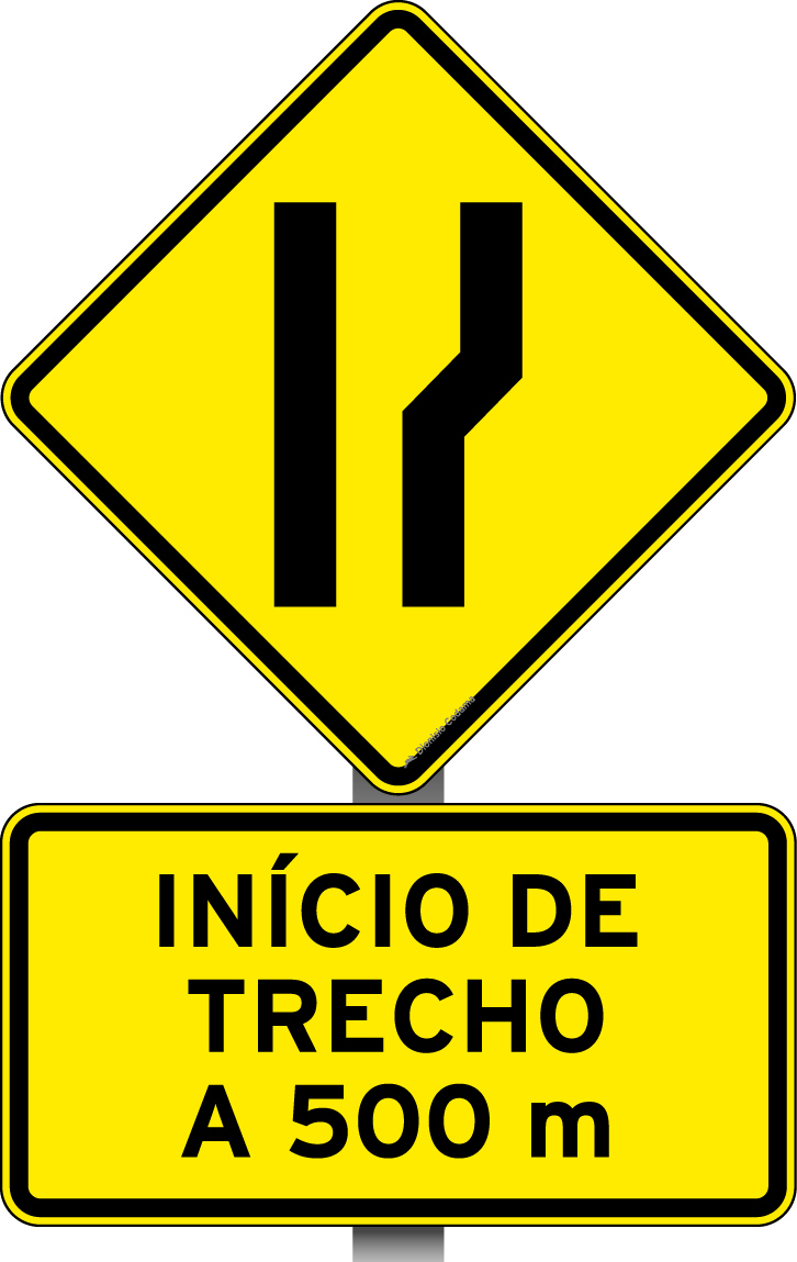 Placa de Advert�ncia